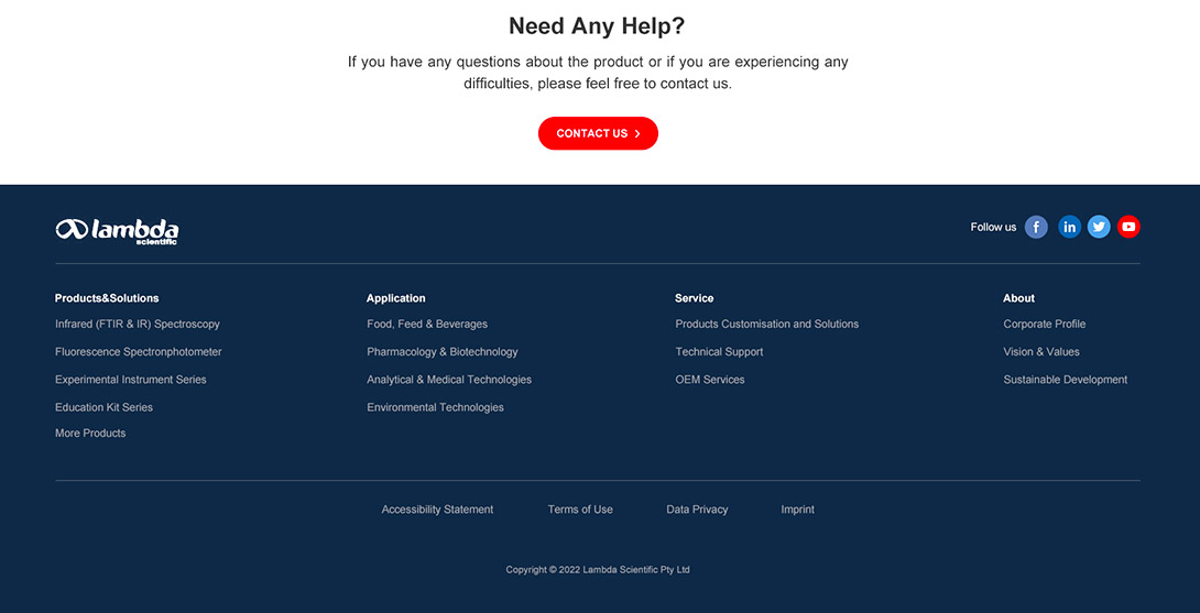 澳大利亞Lambda網站設計效果圖
